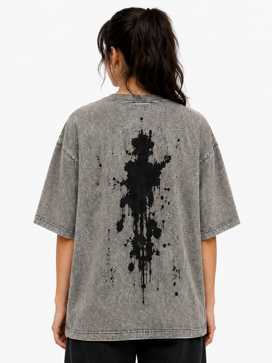 Ink Burst — Washed Graphic Tee